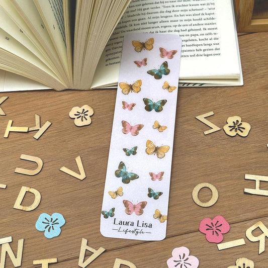 Boekenlegger vlinders - Laura Lisa Lifestyle