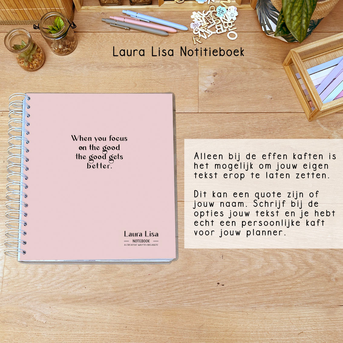 (ZESDE) PRE-ORDER Laura Lisa notitieboek