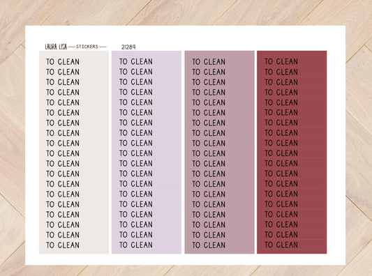 Stickervel To clean Rosa 21289 - Laura Lisa Lifestyle