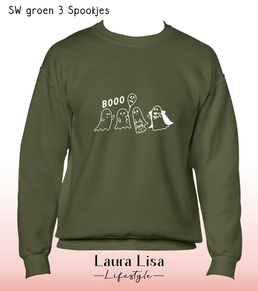 Sweater Military green - Laura Lisa Lifestyle